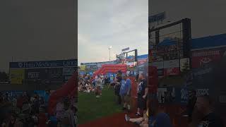 The Women of 3LW taking center stage at the Clipper Magazine Stadium 3lw prowrestling [upl. by Ayr565]