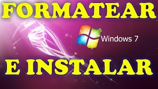 Cómo Formatear un disco duro e instalar Windows 7 desde Cero  2016  HD [upl. by Leeke]