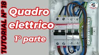 Come realizzare un piccolo quadro elettrico Nuovi video sui quadri elettrici in descrizione [upl. by Primalia]