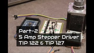 5 Amp Stepper Motor Driver  Part 2  Running Stepper Motor with Arduino [upl. by Tada]