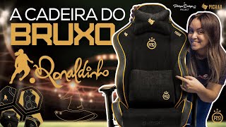 Conheça Tudo da Cadeira Oficial do Bruxo Ronaldinho Gaucho R10 Team [upl. by Norraa]