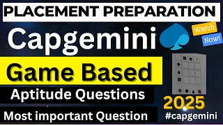 Capgemini Game Based Aptitude Questions capgemini game [upl. by Notlehs]