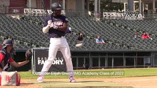 Outfielder Elijah Green IMG Academy Class of 2022 [upl. by Amandy]