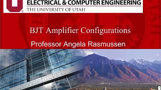 BJT Amplifier Configurations [upl. by Bourn]