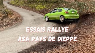 Essais Rallye Patrick HAUTOT 2024 show and glisse [upl. by Towne263]