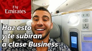 Vuelo Emirates Economy VS Business por casualidad [upl. by Conant]