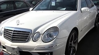 2005 Mercedes Benz E500 98K LHD  Japanese Auto Auctions  Auto Access Japan [upl. by Suolevram]