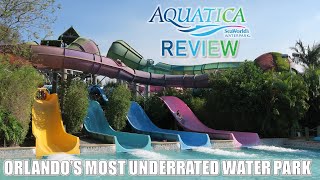 Aquatica Orlando Review SeaWorld Orlandos Water Park  Orlandos Most Underrated Water Park [upl. by Leslie]