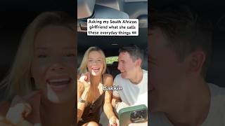 what a South African calls these everyday things 🇿🇦 accent southafricanyoutuber southafrican [upl. by Lieno]