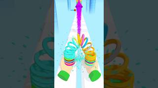 Rainbow 🌈 Toy Spring Run Best Level ytshorts games viral [upl. by Leumhs]