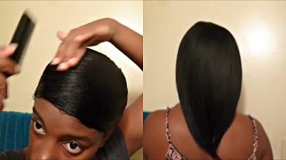 Detailed Wet Wrap Tutorial  Results  Relaxed Hair [upl. by Eybba]