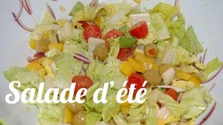 Recette de la Salade dété [upl. by Eenolem]