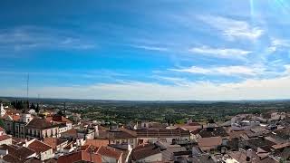 view from the top of Portalegre Castle Portugal 🇵🇹 [upl. by Llij]