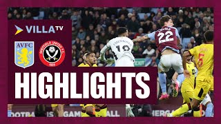 MATCH HIGHLIGHTS  Aston Villa 11 Sheffield United [upl. by Harley]