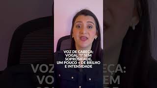 EXERCÍCIO PARA DIFERENCIAR FALSETE E VOZ DE CABEÇA treinovocal vozbonita [upl. by Ynavoj]