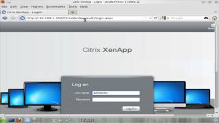 Citrix Install the Receiver for Linux [upl. by Gifferd]