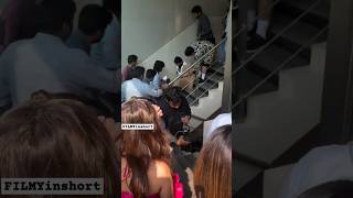 OMG😱Vijay Devarakonda slips on stairs hope he’s fine The Unseen Shorts vijaydevarakondashorts [upl. by Rice]