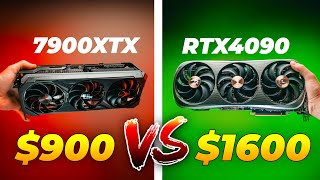 SHOCKING RESULTS BEST of AMD vs NVIDIA❗  Which is better for creators RTX 4090 vs 7900XTX [upl. by Ahsaek327]