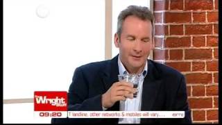 Chris Barrie interview 100610  TWStuff [upl. by Eireva]