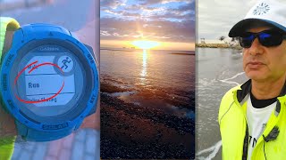 Garmin Instinct Solar Running Motivation [upl. by Poppo]