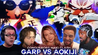 Garp Vs Aokiji  Reaction Mashup [upl. by Stoller]