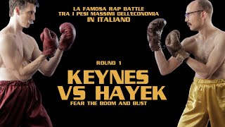 🔴 Keynes vs Hayek ROUND 1  LA RAP BATTLE ITALIANA UFFICIALE [upl. by Yalhsa]