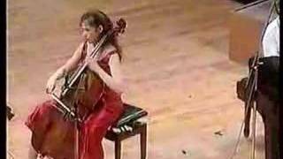 Inbal Segev  Mendelssohn cello sonata Op 45 3rd mvt [upl. by Thalia]