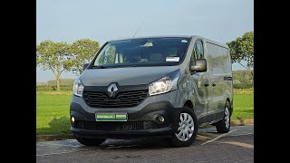 Kleyn Vans  RENAULT TRAFIC 16 DCI 2017 113646 km [upl. by Attayek]