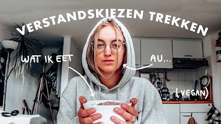 wat ik eet verstandskiezen trekken editie 🦷 [upl. by Adamsen]