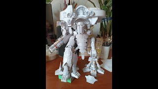 Papercraft Warmaster WIP [upl. by Gunthar]