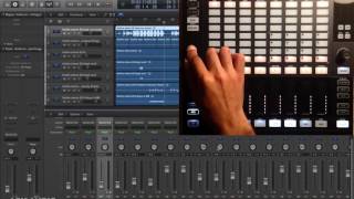 Maschine JAM Controlling Logic Pro X [upl. by Akinahc]