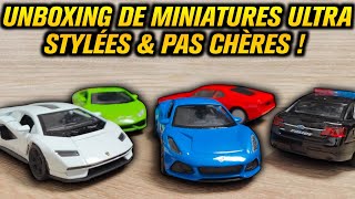 UNBOXING de Voitures Miniatures VRAIMENT PAS CHÈRES mais ULTRA STYLÉES [upl. by Lotsirhc]