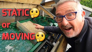 STATIC OR MOVING KOI POND FILTER BED🤔😉THE SHOCKING MISTAKE I MADE WITH THE WATER DECHLORINATOR😮😁 [upl. by Idoc]