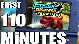 Fossil Fighters Frontier  First 110 Minutes 3DS Gameplay [upl. by Asirram289]