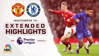 Manchester United v Chelsea  PREMIER LEAGUE HIGHLIGHTS  1132024  NBC Sports [upl. by Eimme]