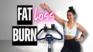 Indoor Cycling  SPIN Class for FAT LOSS [upl. by Goddart]