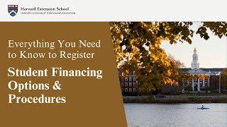 Student Financing Options and Procedures [upl. by Matilde]