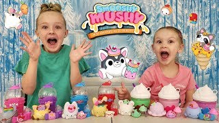 Opening New Smooshy Mushy Sugar Fix Squishies Squishy Toy Unboxing [upl. by Hausmann]