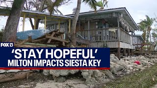 Siesta Key reopens after Hurricane Milton [upl. by Nawd]