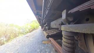 Lone Cow  Kawakawa  Forward bogie view  Bay Of Islands Vintage Railway [upl. by Tedman]