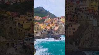 📍ManarolaCinque Terre Italia in Autumn🇮🇹unesco autumn cinqueterre manarola italy october [upl. by Marney]