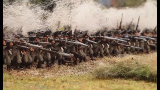 Gigantisches Diorama NapoleonSchlacht mit 8000 Zinnsoldaten [upl. by Eshman]