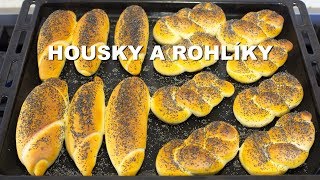 Recept na rohlíky a housky [upl. by Plante]