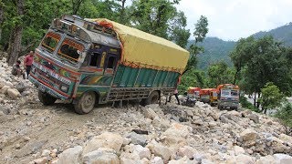 Most Dangerous Roads in Nepal Dare to Drive [upl. by Hessney]