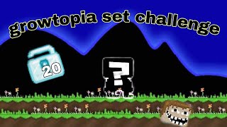 BEST NEW 20DL SET CHALLENGE TOP1  GROWTOPIAset challenge 5 [upl. by Samp]