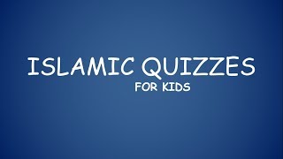 Islamic quiz 1  Basic  Pillars of Islam [upl. by Elbas]