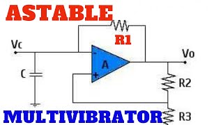 Astable Multivibrator Tamil  Square Wave Generator  EE [upl. by Viridissa]