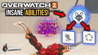 Overwatch 2 INSANE Abilities  Kiriko Ability Showcase [upl. by Ahsinej]