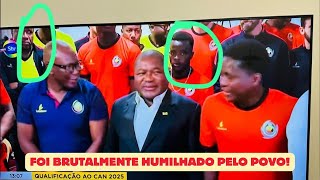 NYUSI HUMILHADO NO ESTÁDIO DO ZIMPETO A POPULAÇÃO NÃO PARAVA DE GRITAR O NOME DE VENANCIO MONDLIN [upl. by Aninaj]