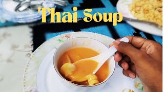 Homemade Thai Soup Recipe  RestaurantStyle Flavor by Zayanas Mom [upl. by Noid]